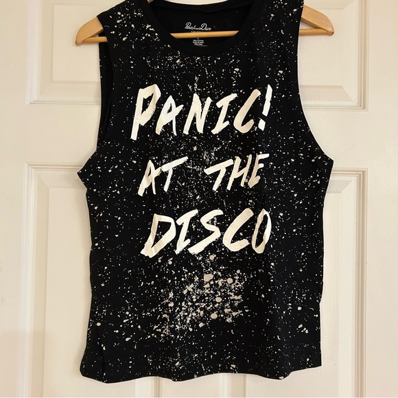 PANIC! AT THE DISCO Splatter Girls Muscle Top - Picture 11 of 11
